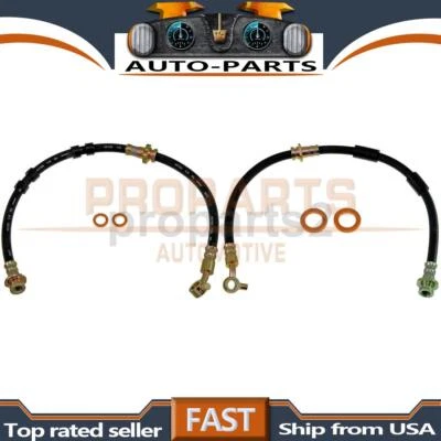 Kit Manguera Freno Hidráulica Primera Parada 2 Piezas Para Infiniti I35 2002-2004 Foto 1 de 4