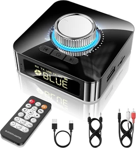 Ricevitore Bluetooth, 5.4 Hifi Ricevitore Audio Bluetooth Con 3.5Mm AUX/RCA/USB/ - Foto 1 di 12