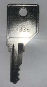 133E HON 1 Key Metal Casegoods 101E-225E key - Picture 1 of 1