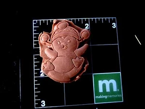 Penguin a2 -Flexible Silicone Mold-Cake Cookie Crafts Clay Cupcake Ornament Xmas - Picture 1 of 1
