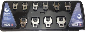 Matco 3/8 Drive Open End Crowfoot Wrench Set 10 Piece Metric 10mm-19mm SMCFSM10T - Picture 1 of 2