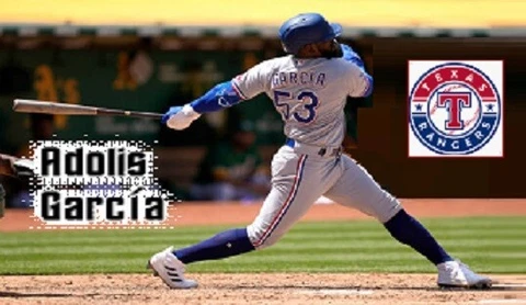 Adolis Garcia Texas Rangers Baseball Refrigerator Magnet #01 Cover