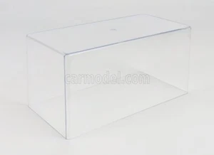 MODELLISMO AUTO STATICO VETRINA DISPLAY BOX ONLY TRASPARENTE COVER 1/24 - Foto 1 di 7
