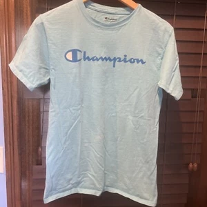 T-shirt Champion Teen Boy uomo S blu con piccole macchie bianche appena visibili - Foto 1 di 6