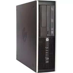 HP Desktop Computer PC Intel i5 SFF 8GB RAM 250GB HDD Windows 10 Home Wi-Fi - Picture 1 of 5
