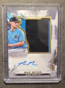 2023 Topps Inception Max Meyer RC Rookie Patch Auto Jumbo Case Hit /99 - Picture 1 of 3