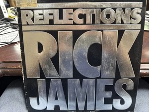 Rick James Reflections LP 1984 Gordy 6095 HYPE STICKER on inner - Picture 1 of 2