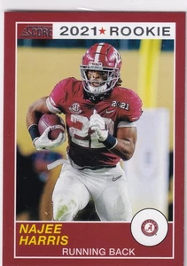 2021 Najee Harris Panini Chronicles Score Draft Picks #67 Alabama Crimson Tide - Picture 1 of 2