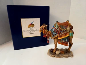 Vintage James Christensen Nativity Darius the Camel Porcelain Sculpture w/ COA - Picture 1 of 22