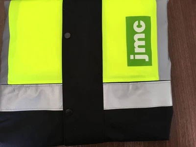 JMC Airline (Thomas cook) Vintage High Viz Waterproof Jacket - Image 1 of 4