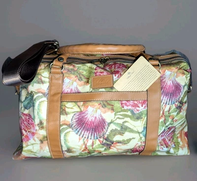 PATRICIA NASH Weekender SEASHELLS BY THE SEASHORE Maleta CERASELLA Bolso de Lona Foto 1 de 4