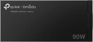 TP-Link POE380S Omada PoE++ Injector 10 Gbit/s 802.3af/at/bt Plug & Play schwar - Afbeelding 1 van 2