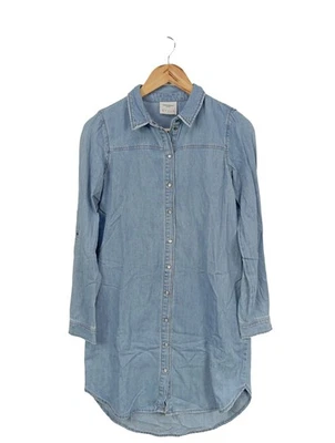 VERO MODA Vestido vaquero Mujeres Vestido Talla EU 34 azul look casual - Imagen 1 de 4