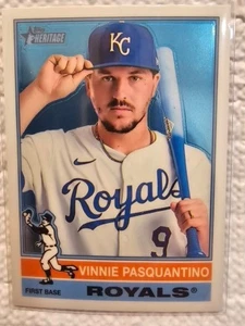 2025 Topps Heritage - SP Vinnie Pasquantino #440 Chrome - Picture 1 of 2
