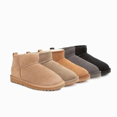 Original UGG Women's Classic Ultra Mini Ankle Boot - Size 7, 8 or 9 NEW 3 Colors - Image 1 of 4
