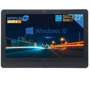 Dell 9010 All IN One i3 23 " FHD Victoire 10 16GB RAM 480GB SSD Ordinateur Fixe - Photo 1/8