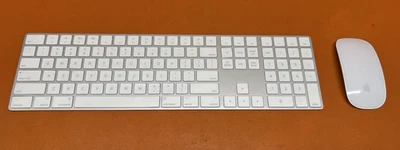 Set di tastiere originali OEM Apple Magic A1843 e Magic Mouse A1657 **Usato** - Immagine 1 di 4