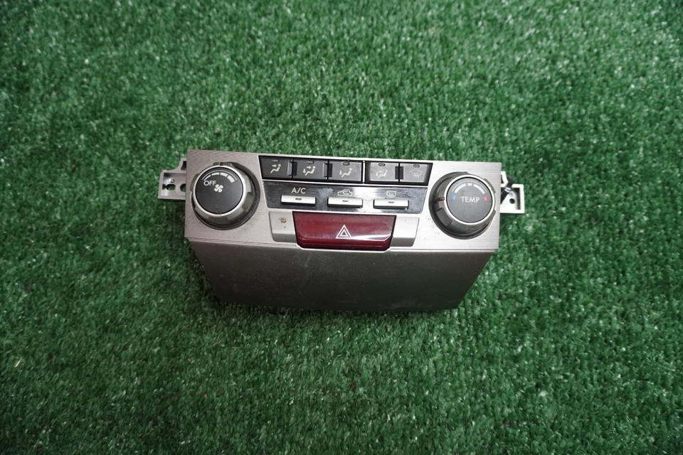 Panel de control de aire acondicionado Subaru Legacy 2010 2011 2012 2013 temperatura OEM 72311AJ08A Foto 1 de 4