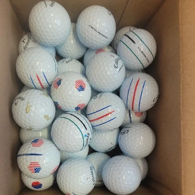 36 pelotas de golf Callaway cromadas Tour 5A como nuevas Foto 1 de 4