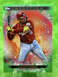 Noelvi Marte RC Green - 2024 Topps Inception #1 Cincinnatti Reds Rookie Card - Picture 1 of 10