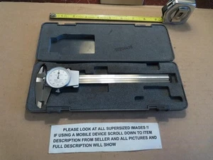 BROWN & SHARPE TESA 6" .001 DIAL CALIPER 599-579-4 NICE CONDITION SWISS - Picture 1 of 1