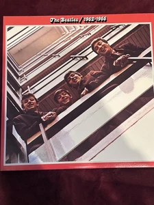 Original 1973 The Beatles "1962-1966" (Red Album) Double LP Capitol Records - Picture 1 of 5