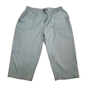 St. John's Bay Capris, Women's Size Petite Large, Blue, Tie Waist, Capris... - Picture 1 of 7