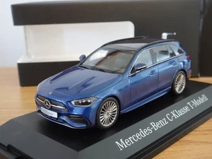 HERPA MERCEDES BENZ CLASE C ESTATE S206 2021 COCHE AZUL MODELO B66960640 1:43 - Imagen 1 de 4