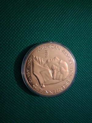 1974 American Revolution Bicentennial John Adams Proof Coin. Mint/Uncirculated. - Image 1 of 3