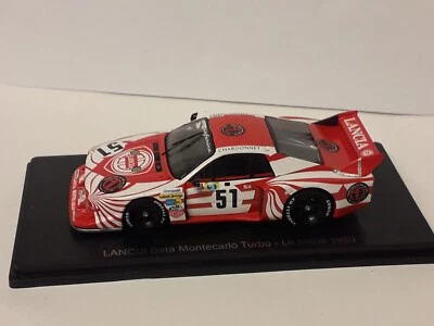 centuria spark test lancia beta montecarlo turbo 24 h de le mans b.darniche h.he - Immagine 1 di 4