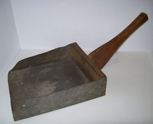Antique Primitive Rustic Coal Ash Shovel Scoop Garden Rustic Farm Decor - Picture 1 of 12