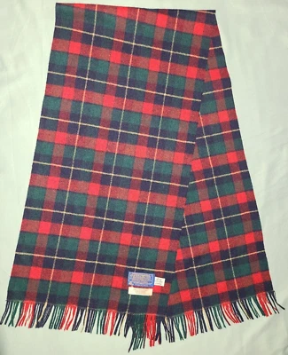 Vtg Pendleton Woolen Mills authentic Kilgore tartan plaid virgin wool scarf - Image 1 of 4