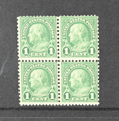 USA Scott # 578 Block of 4 Fine OG NH US Stamps Cat $600 - Image 1 of 2