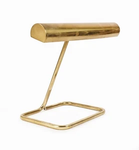 Koch & Lowy for Omi Desk Brass Lamp Metal Golden Vintage Mid Century Modern - Picture 1 of 7