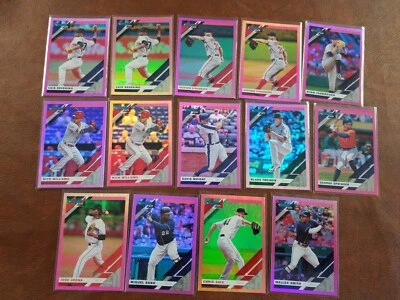 2019 Donruss Holo Pink Blake Treinen A's 1 Card - Image 1 of 2