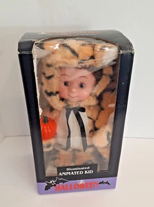 Halloween Motion-ettes Illuminated Animated Kid-Tiger Costume Tested - Picture 1 of 7