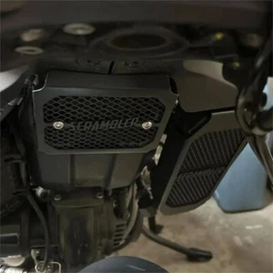 For 2015 - 2023 2024 Ducati Scrambler 800 Radiator Guard , Aluminum Alloy ,Black - Picture 1 of 3