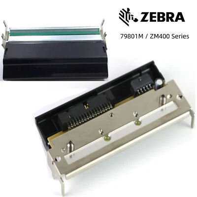 Genuine Zebra Printhead 79801M 300DPI Print Head For ZM400 Series Printers - Image 1 of 4