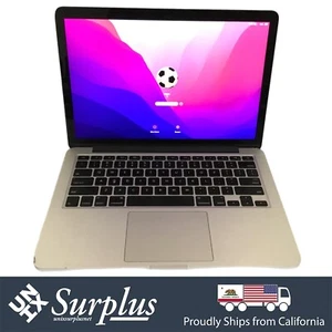 Apple MacBook Pro A1502 13" 2.7GHz i5 16GB 250GB Intel Iris Graphics 6100 1536MB - Imagen 1 de 10