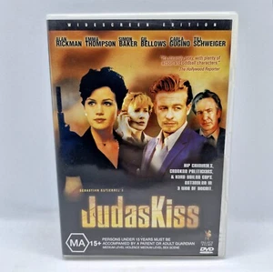 Judas Kiss DVD Region 4 1998 Crime Thriller Drama Alan Rickman Emma Thompson - Picture 1 of 8