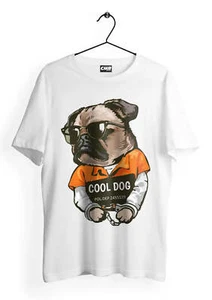 T-Shirt Maglietta Cool Dog Urban Oversize Tshirt Unisex Idea Regalo Ragazzo Moda - Picture 1 of 5