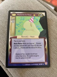 Madame le Flour - 137 - My Little Pony Absolute Discord MLP CCG @1988 - Picture 1 of 1