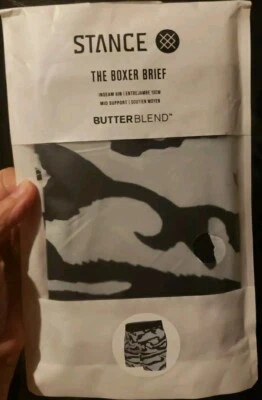Stance BUTTERBLEND The Boxer Brief TRIBANIMAL Mediano 31-34" Soporte Medio 6" Insea Foto 1 de 3