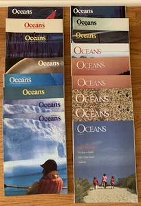 VTG Lot of 17 Oceans Magazines Sea Ecology Oceanic Society Nature-Read - Picture 1 of 8