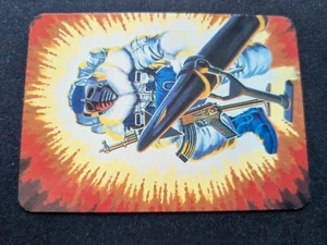 1986 Hasbro G.I. Joe Action Card # 108 Snow Serpent (NM) - Picture 1 of 3