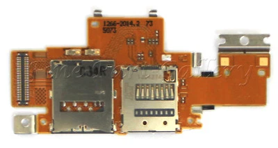 OEM SONY XPERIA TABLET Z LTE SGP351 10.1" ORIGINAL MICRO SD SIM CARD READER FLEX - Image 1 of 2