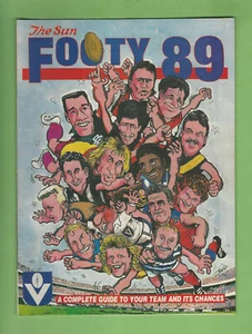 #OO. AFL THE SUN FOOTY MAGAZINE - 1989 - Picture 1 of 1