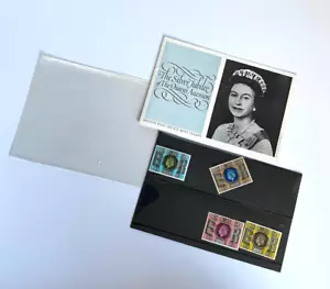 1977 Queen Elizabeth II Silver Jubilee British Post Office Stamp Set (4 Mint) - Picture 1 of 5