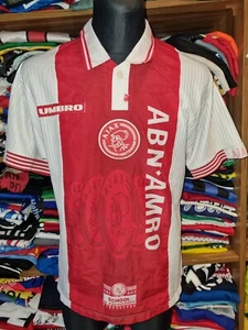 AJAX AMSTERDAM 1997/1998 HOME SHIRT SIZE M  TRIKOT CAMISETA (Y997) - Picture 1 of 8