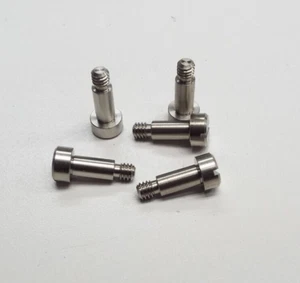 X5 SS 3/16 DIA X 3/8 L X 8-32 ROSCA Acero Inoxidable PERNO DE HOMBRO TORNILLO RANURADO - Imagen 1 de 7